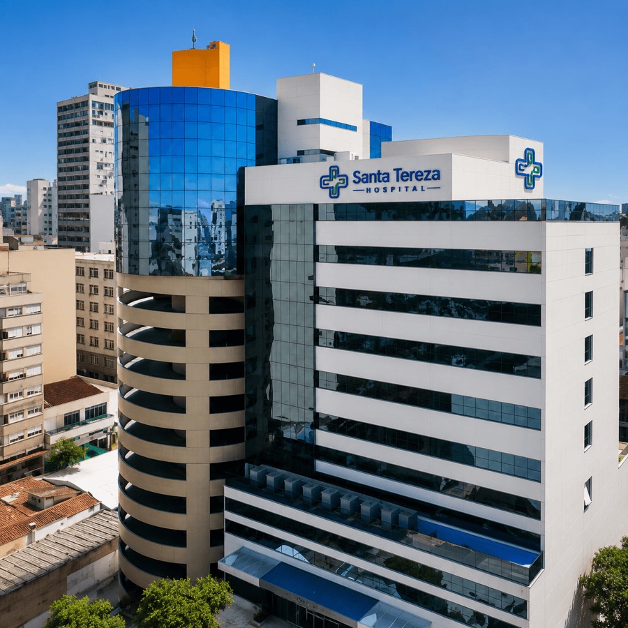 Fachada do Hospital Santa Tereza
